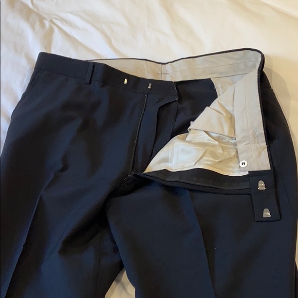 Kenneth Cole three button black suit - Picture 2 of 5